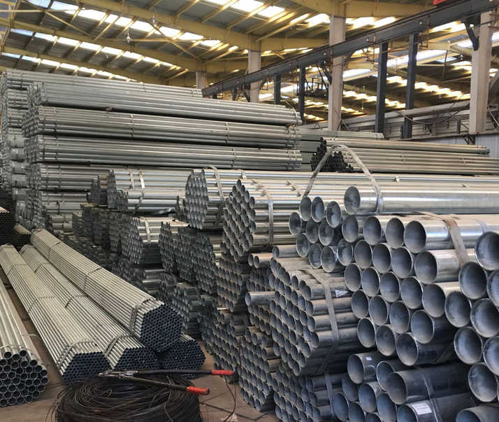 大足q235b热镀锌带钢管